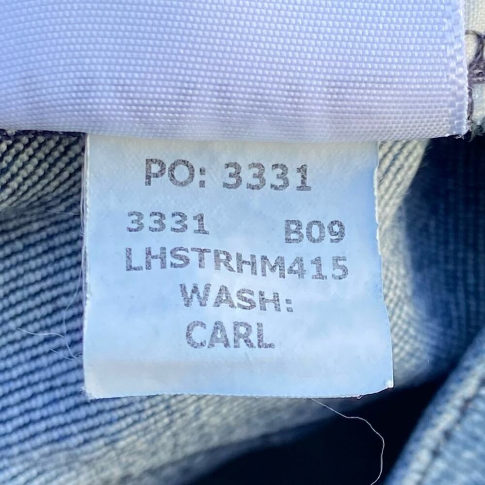 Frame Denim Le High Straight Released Hem Jeans Carl Wash Women’s Size 29 - Picture 11 of 12